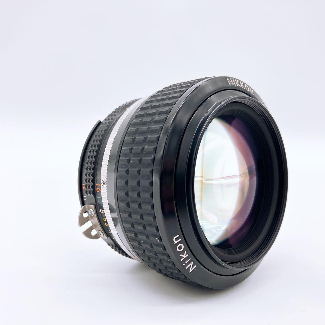 人気ショップ 【美品】Nikon Ai-s NIKKOR 50mm F 1.2 ニコン 単焦点