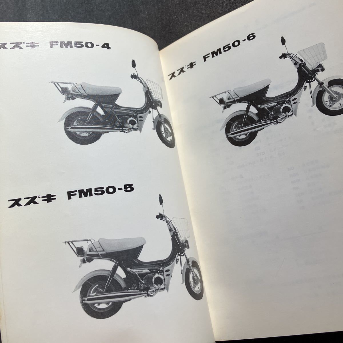 p082503 スズキ ランディー FM50-4 FM50-5 FM50-6 パーツカタログ 1984年12月の画像7