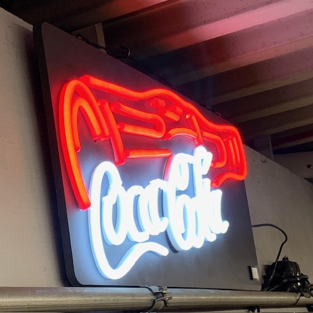 Coca-Cola Coca Cola бутылка / neon способ LED автограф / интерьер / дисплей 