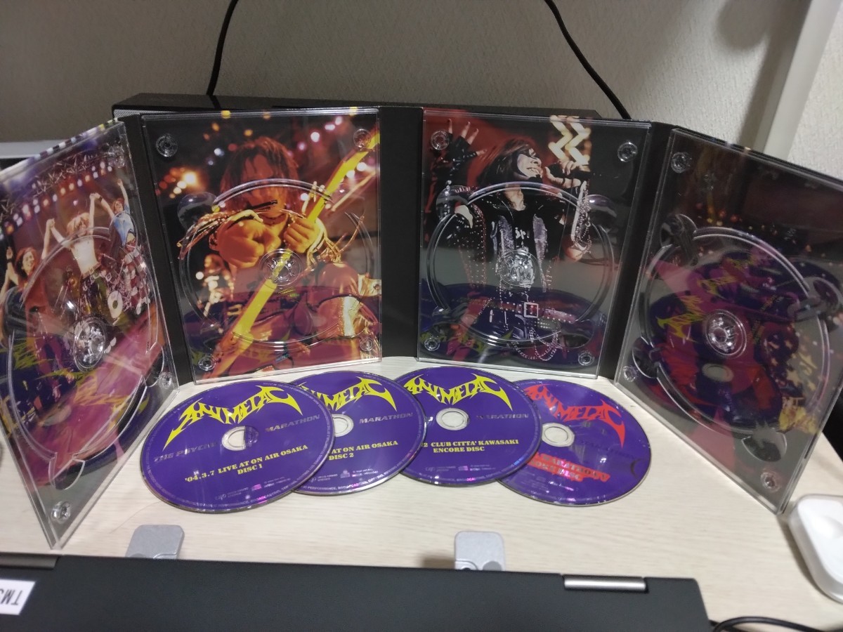 ☆ANIMETAL☆THE PSYCHO MARATHON【必聴盤帯付】アニメタル CD4枚+DVD3枚 豪華BOXセット 美品の画像4