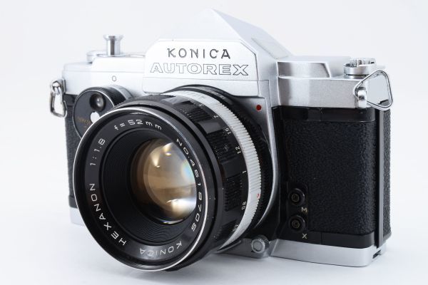 コニカ KONICA AUTOREX 一眼レフ 35mm フル ハーフ フィルムカメラ +