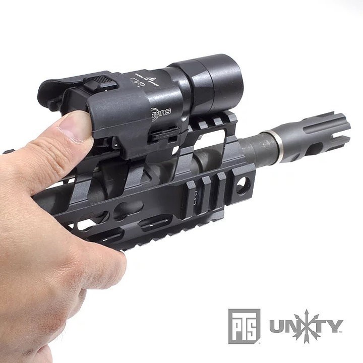 【新品☆即納】PTS Unity Tactical Exo ウェポンライトアタッチメント *ブラック/SureFire X200/X300/X3000対応 【品番：UT003450307】*_画像6