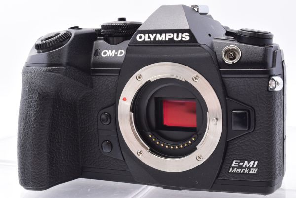 大流行中！ 【極上品】 OLYMPUS OM-D E-M1 MarkIII ボディー ブラック