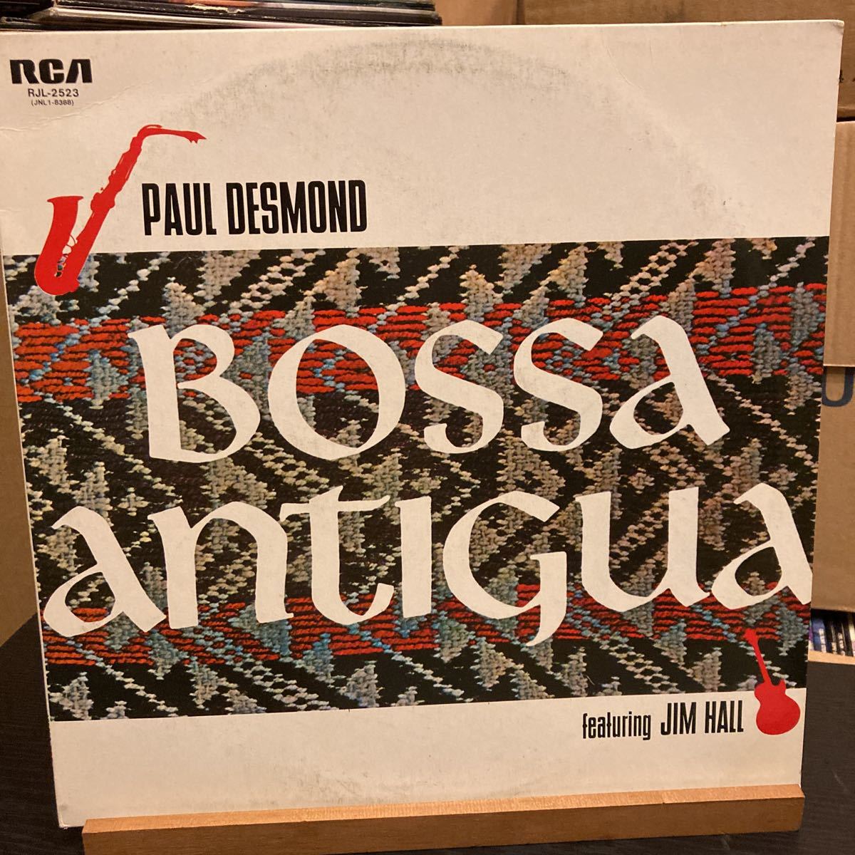 PAUL DESMOND featuring JIM HALL 【BOSSA ANTIGUA】RCA RJL-2523 ボッサ・アンティグア ポール・デスモンドとジム・ホール JAZZの画像1