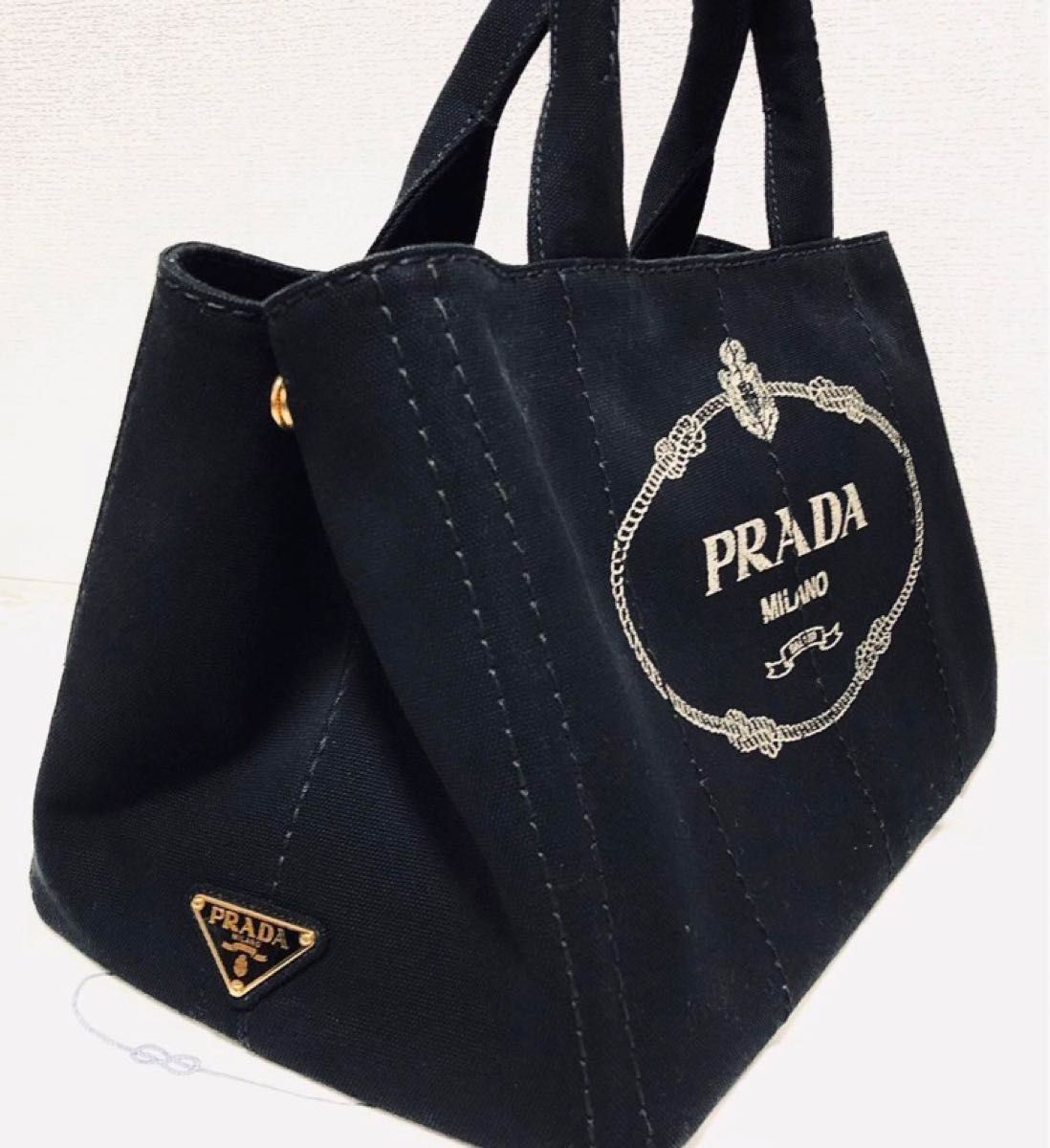 PRADA カナパ Mサイズ NEROブラック プラダカナパ ショルダーあり PRADA カナパ Mサイズ NEROブラック プラダカナパ ショルダーあり