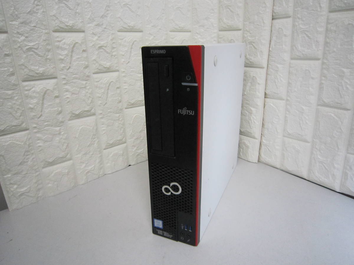 バーゲンで 6289☆FUJITSU ESPRIMO D588/CX Core i3 8100 HDD/無