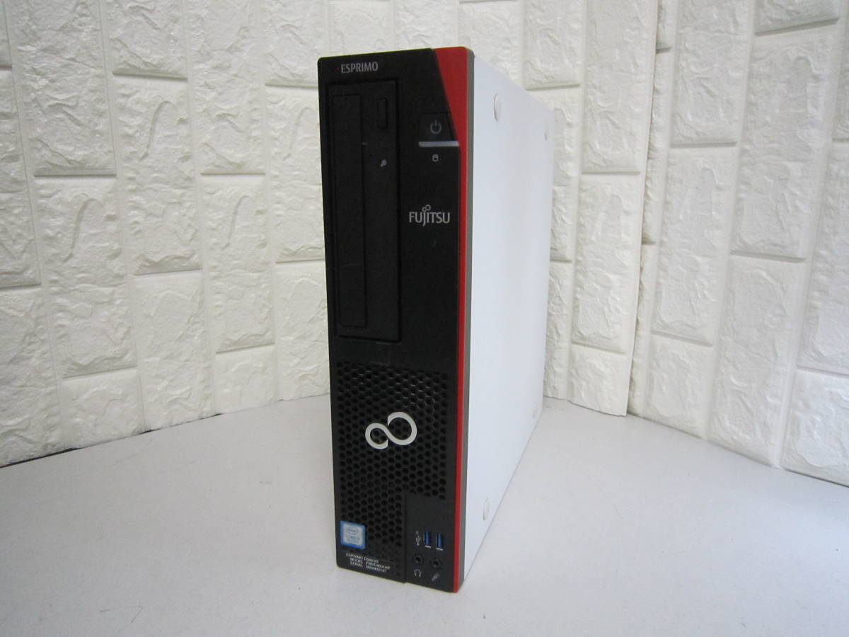 正式的 6602☆FUJITSU ESPRIMO D588/VX Core i3 8100 HDD/無 メモリ