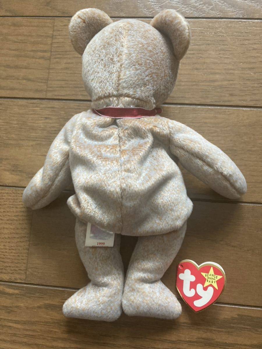 ty beanie bear タイ　ビーニーベイビーズ　クマ　テディベア　ぬいぐるみ 4個セット Signature Millennium_画像5