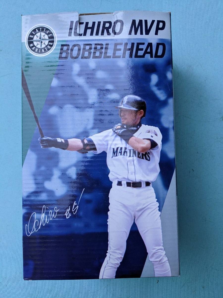 マリナーズ イチロー ボブルヘッド 2001 AL MVP Bobblehead ROOKIE OF THE YEAR Ichiro Suzuki Ichiro Nissan Stadium _画像4