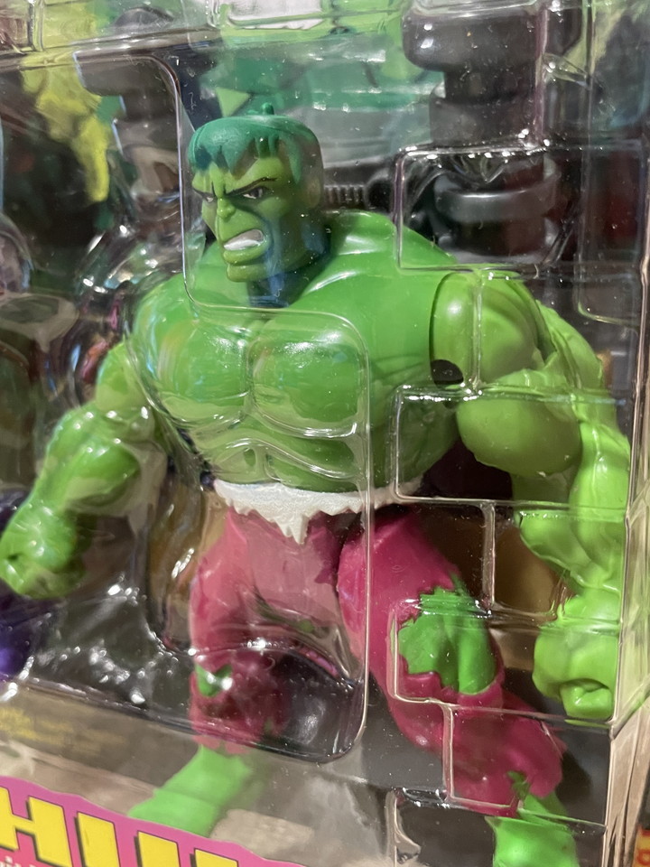 ☆1990年代/超人ハルク/アクションフィギュア/即決ビンテージ/Toybiz/The Incredible Hulk/Action Figure(Incredible Hulk/MOC) MA-165_画像2