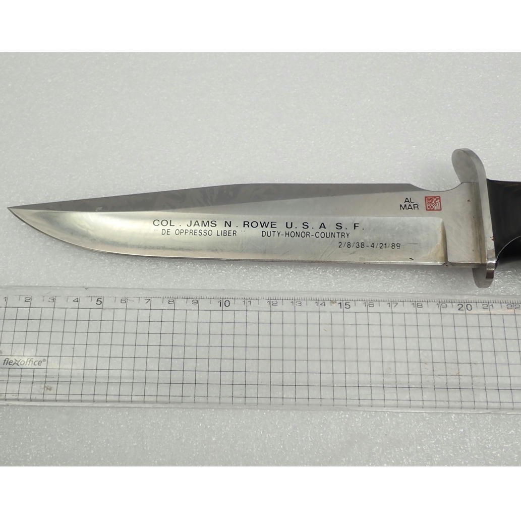 1円【美品】ALMAR KNIFE サバイバルナイフ タクティカルナイフ