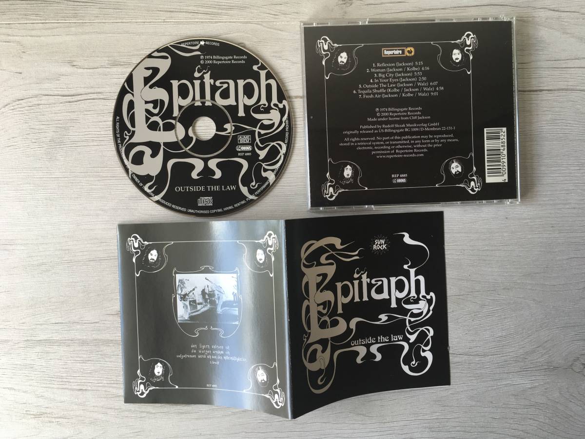 EPITAPH OUTSIDE THE LAW ドイツ盤