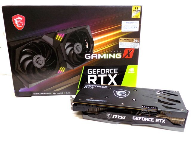 本物保証! 3060 RTX GeForce msi GAMING GPU グラボ グラフィック