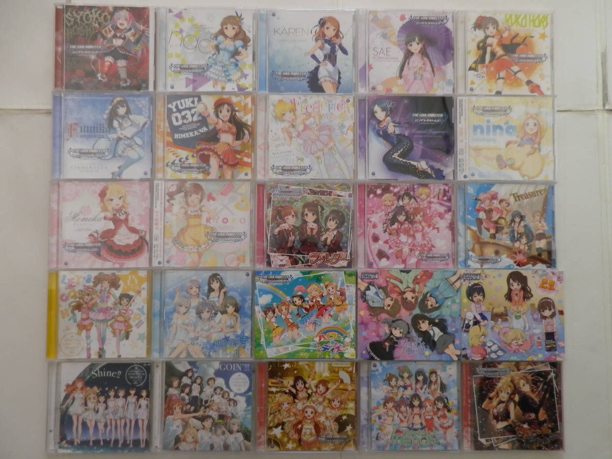 送料無料!】即決○THE IDOLM@STER○豪華シングルCD50枚セット
