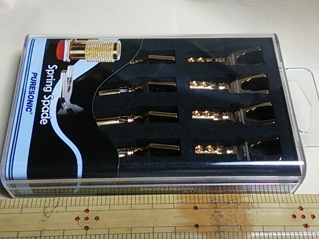  gilding Y shape plug Spring Spade 1 box (8 piece ) 6294 G unopened goods 