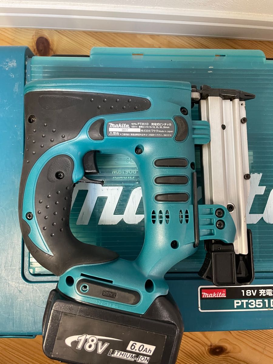 マキタ makita 18V充電式ピンタッカーPT351D DIYにも｜Yahoo!フリマ