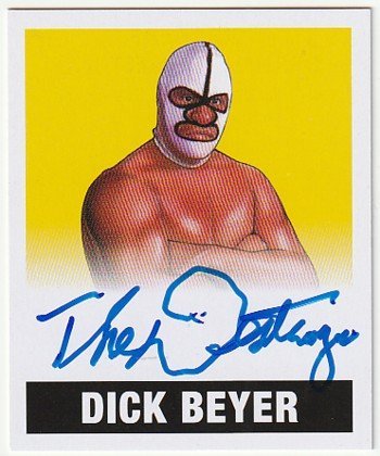 2017 LEAF ORIGINALS WRESTLING Dick Beyer (THE DESTROYER) Auto #/99 ディック (ザ・デストロイヤー) ベイヤー 直筆サインカード (故人)