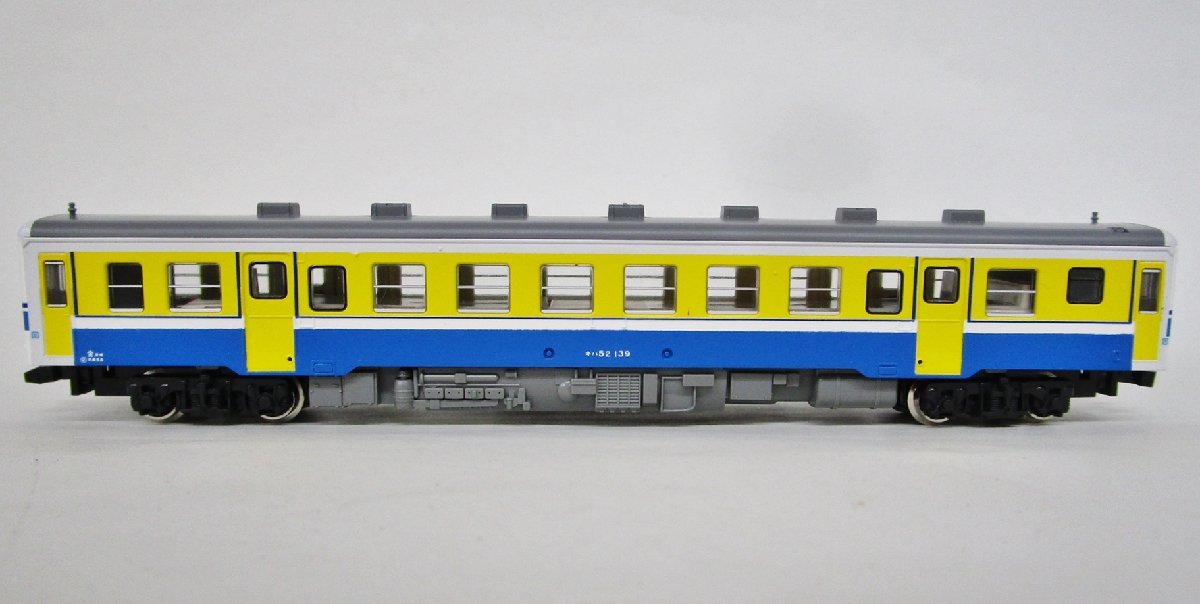 KATO 6041-2ベース キハ52-139(M) 氷見線 高岡色 塗替え品【加工 KATO 6041-2ベース キハ52-139(M) 氷見線 高岡色 塗替え品【加工