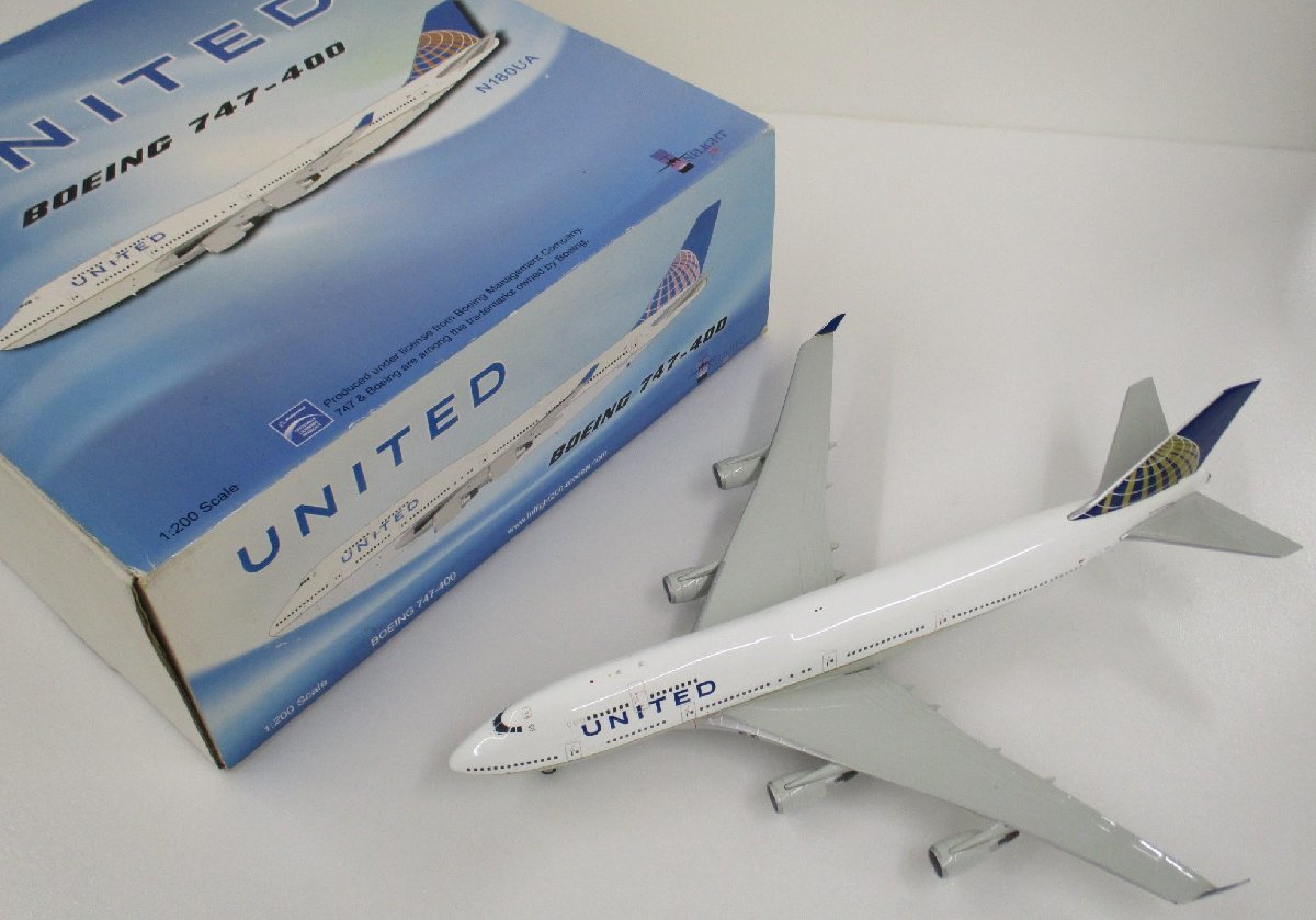新着商品 INFLIGHT200 1/200 品番:IF744912【D】cht080113 N180UA UNITED B747-400 民間航空機 新着商品 INFLIGHT200 1/200 品番:IF744912【D】cht080113 N180UA UNITED B747-400 民間航空機