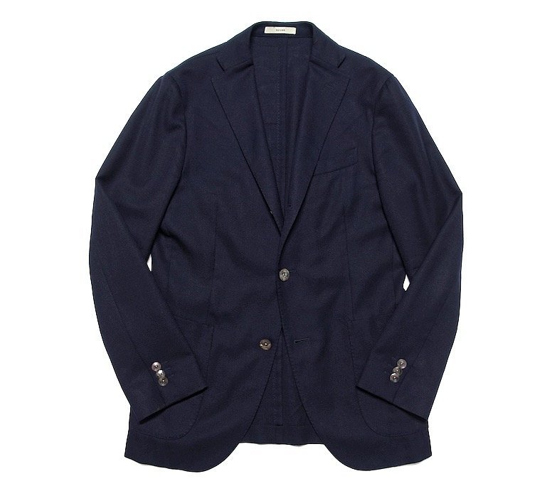 美品】BOGLIOLI DOVER ネイビー ホップサックジャケット-