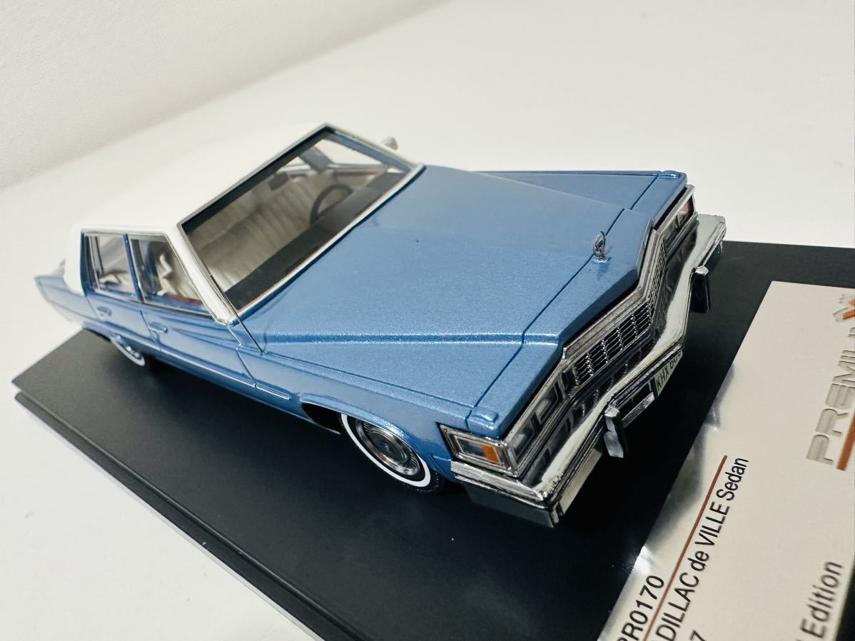 PremiumプレミアムX/'77 Cadillacキャデラック deVilleデビル 1/43 絶版_画像4
