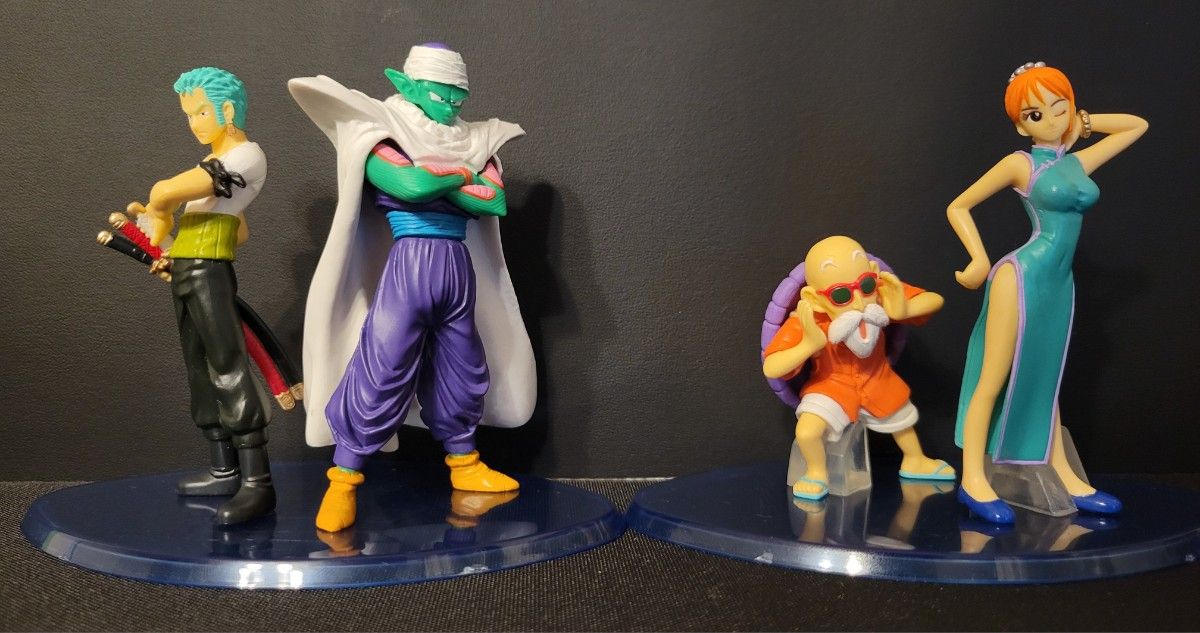 ジャンプ40周年 ドラゴンボール×ワンピースコラボフィギュア ジャンプ40周年 ドラゴンボール×ワンピースコラボフィギュア