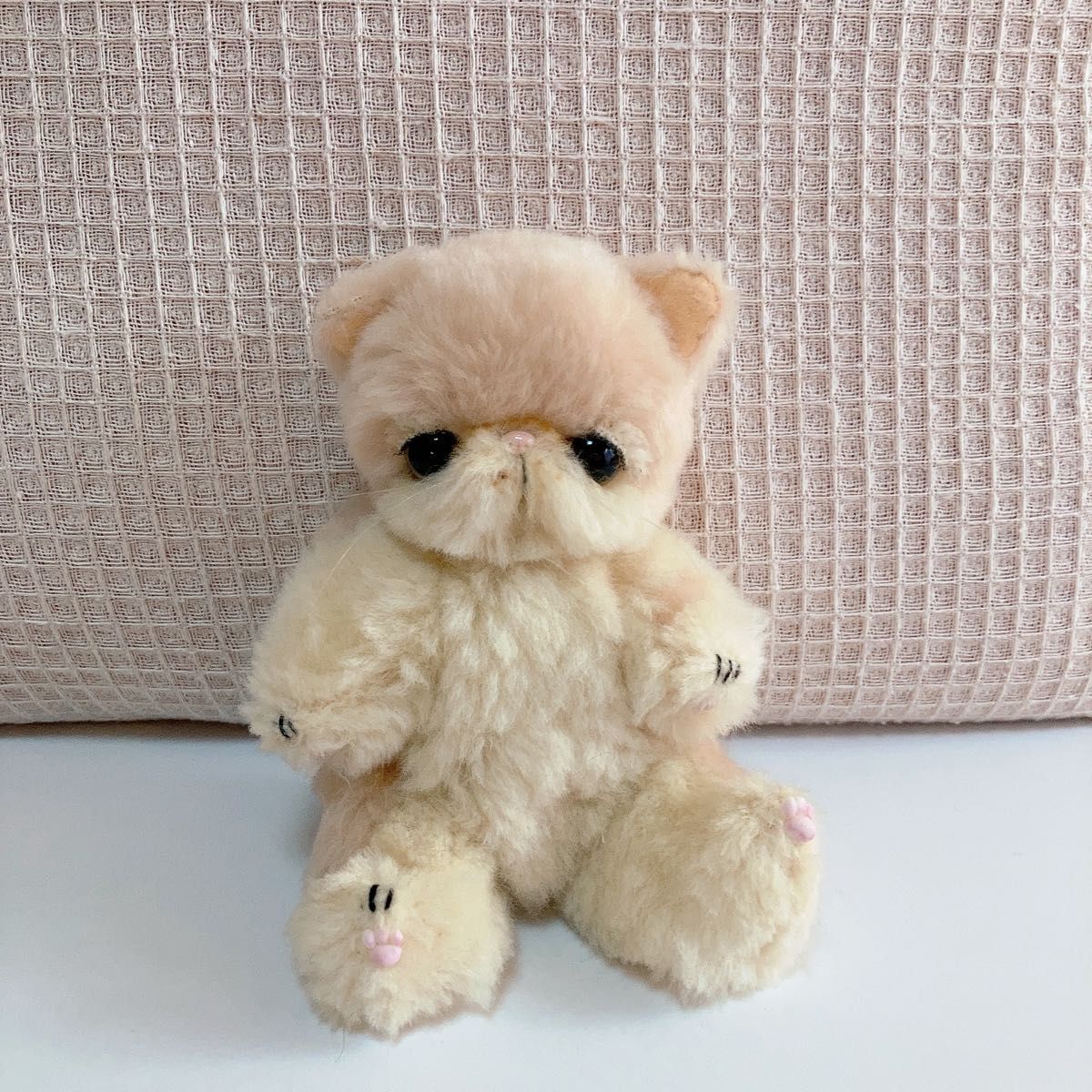 ハンドメイド猫のぬいぐるみ(エキゾチックショートヘア)|Yahoo ハンドメイド猫のぬいぐるみ(エキゾチックショートヘア)|Yahoo