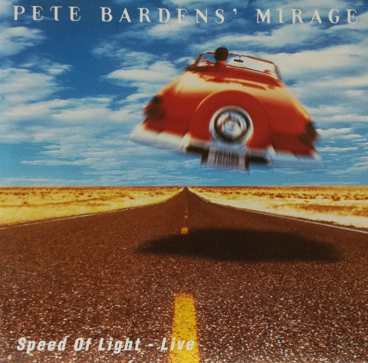 【特価/希少/輸入盤】ピート・バーデンス・ミラージュ / スピード・オブ・ライト -ライブ- (1996) / 0766126805829 / PETE BARDEN'S MIRAGE_画像1