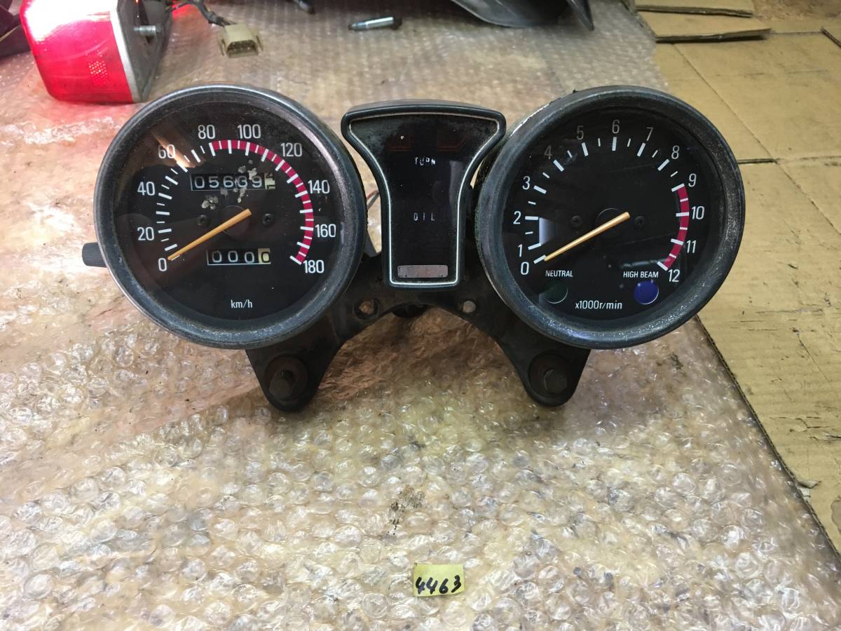 GX750 1J7 Speedometer Tachometer XS750 Yamaha Old Car Runaway Tribe 80 размер 4463