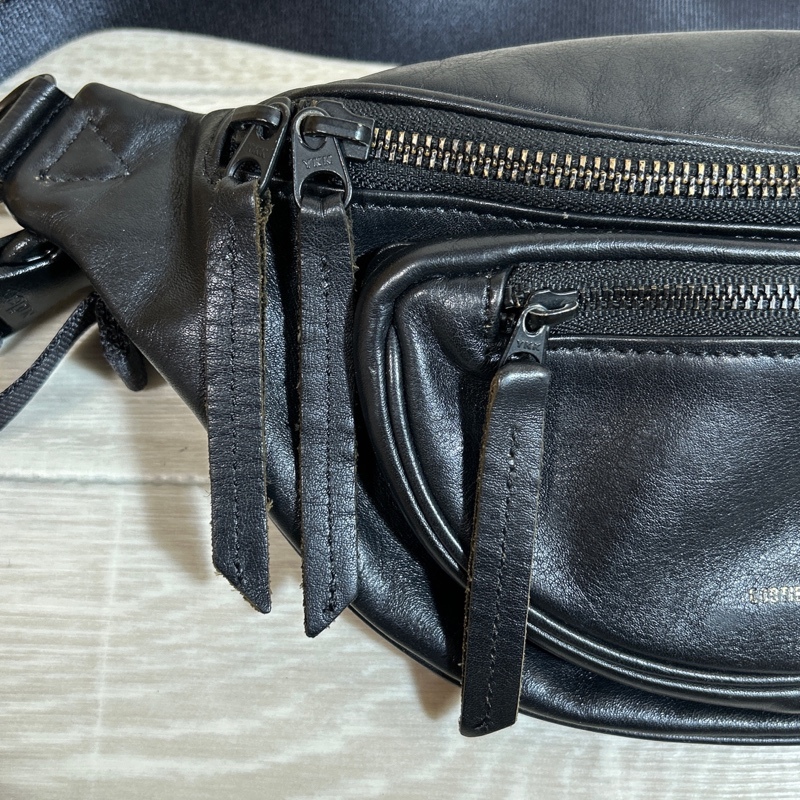 超目玉】 COOTIE/クーティ/LEATHER WAIST PACK/レザーウエストパック