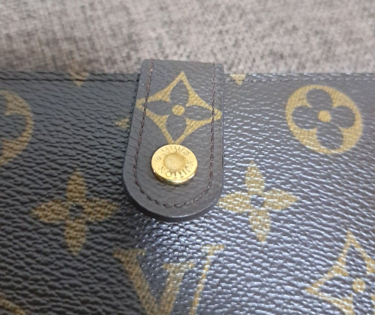 LOUIS VUITTON ポルトフォイユがま口財布 二つ折り財布 モノグラム