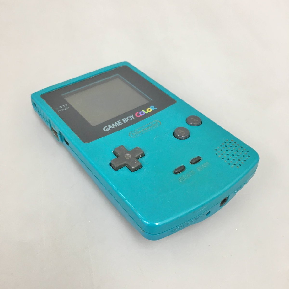 ゲームハード ゲームボーイカラー GAMEBOY COLOR Nintendo CGB-001 グリーン 本体のみ ジャンク 2308LO146_画像3