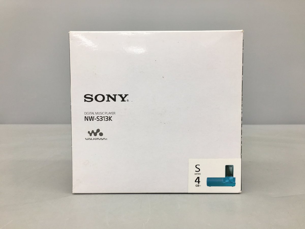 ポータブルMP3プレーヤー デジタルウォークマン Sシリーズ 4GB NW-S313K ソニー SONY ブルー 2307LR264