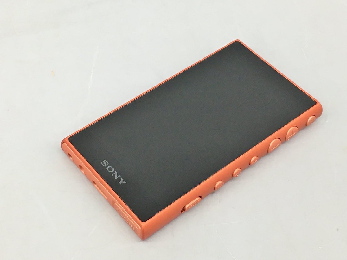 ポータブルオーディオプレーヤー ウォークマンAシリーズ NW-A105HN オレンジ 16GB ソニー SONY メモリータイプ イヤホン付属 2308LR021_画像3