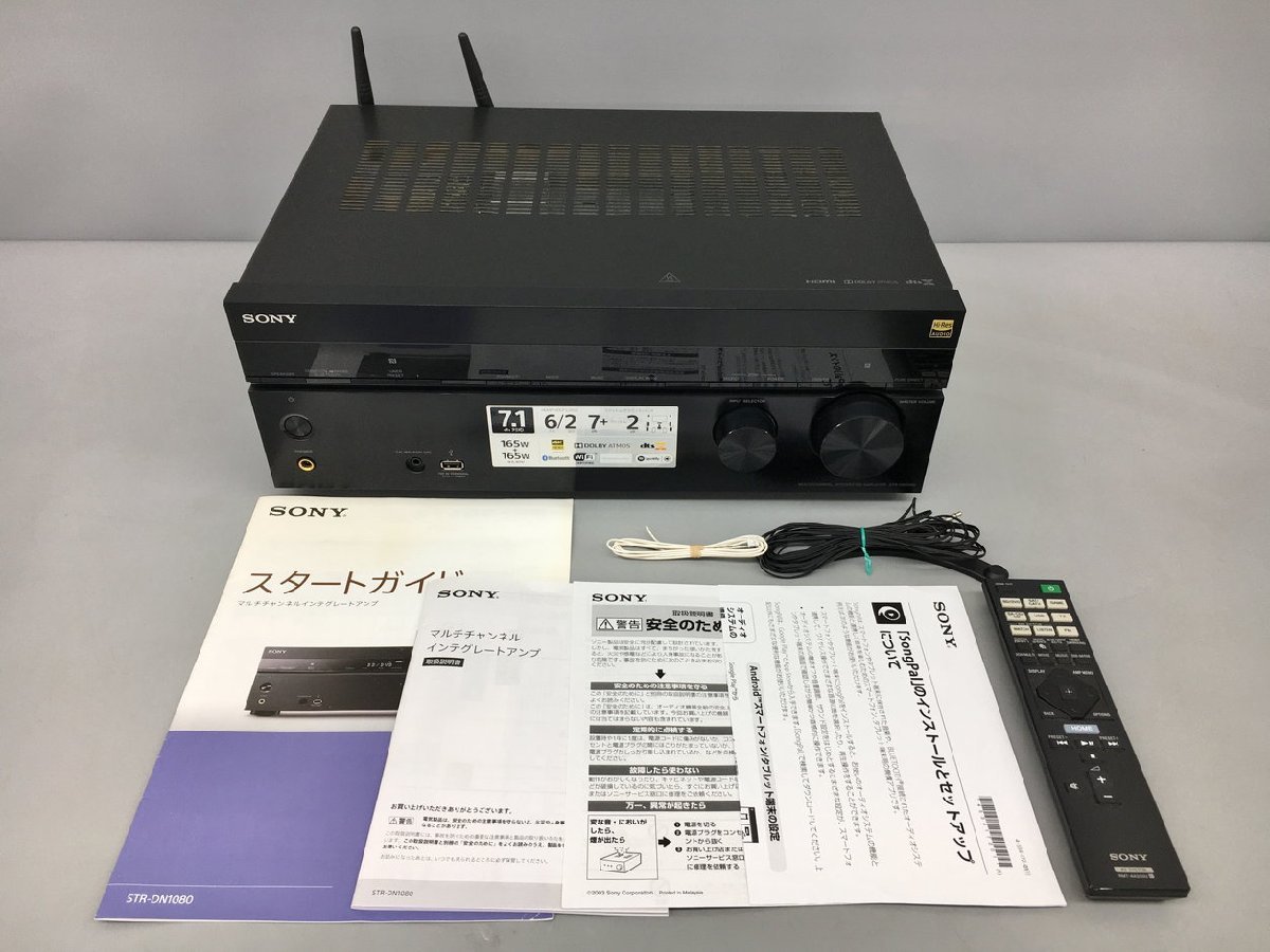  Sony SONY multi channel Integrate amplifier STR-DN1080 beautiful goods 2308LO164