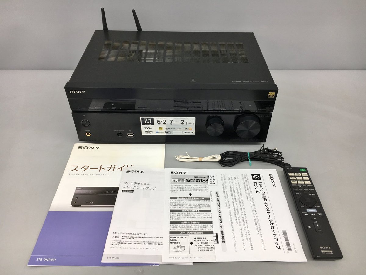 ソニー SONY マルチチャンネルインテグレートアンプ STR-DN1080 美品 2308LO164_画像2