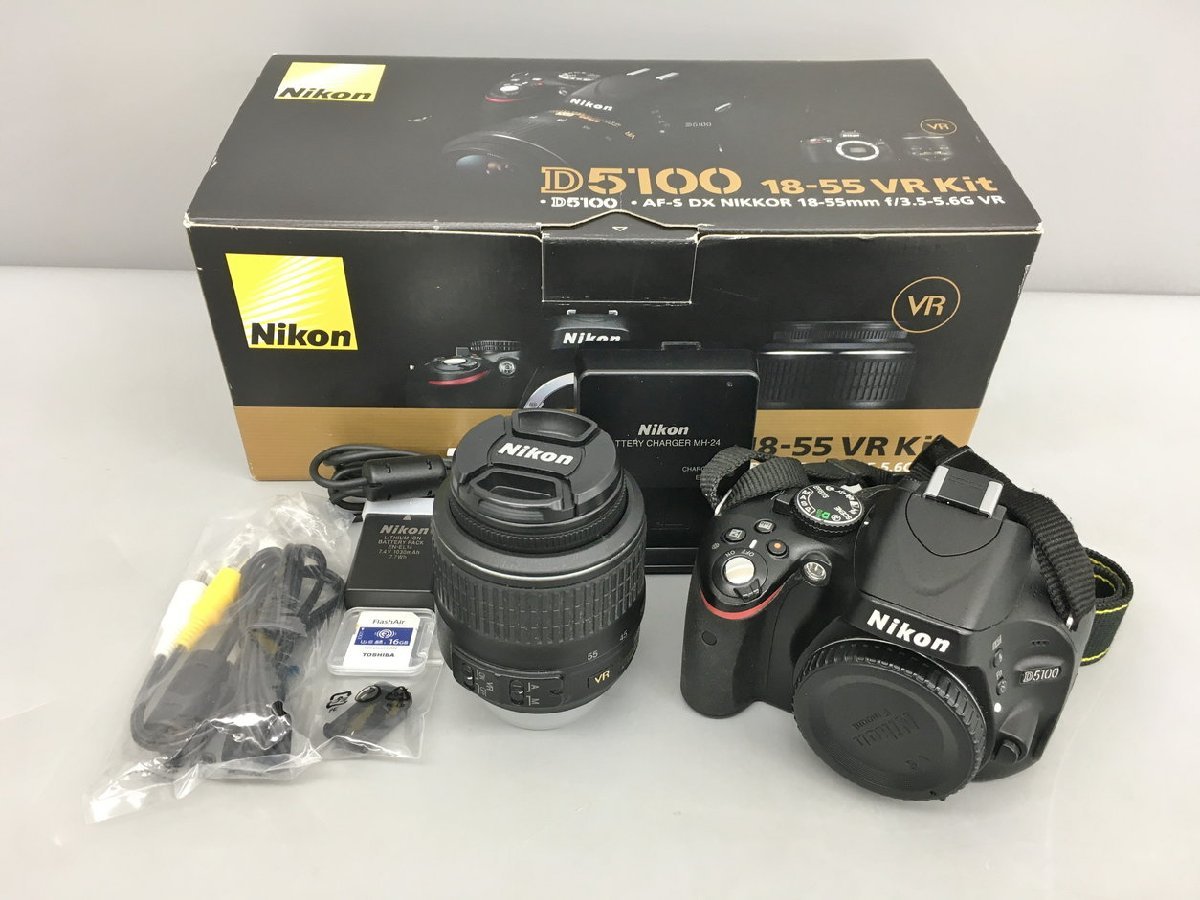 値引きする ニコン 1620万画素 レンズキット VR 18-55 D5100 デジタル