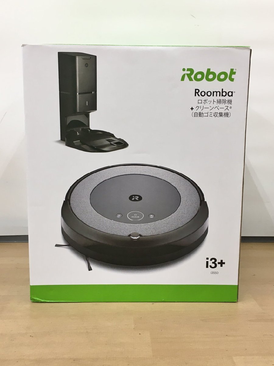 iRobot Roomba i3+ ロボット掃除機+クリーンベース自動ゴミ収集機-