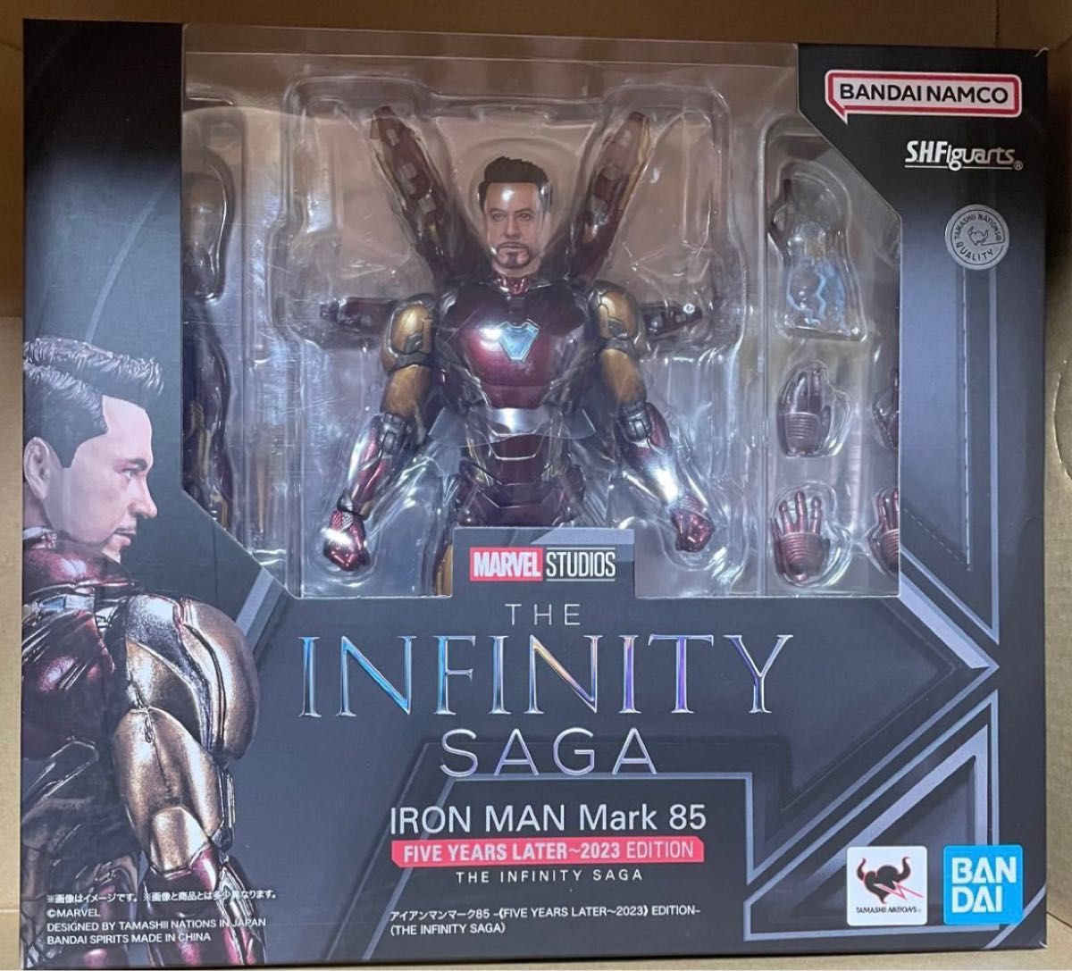【開封済み品】S.H.Figuarts アイアンマンマーク85 -≪FIVE YEARS LATER~2023≫EDITION-