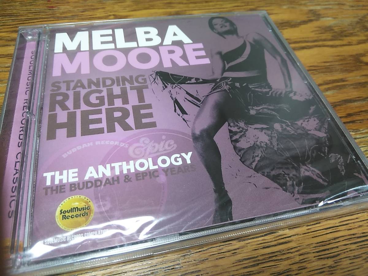 ☆新品 MELBA MOORE　STANDING RIGHT HERE - THE ANTHOLOGY: THE BUDDAH & EPIC YEARS　2CD 33曲収録_画像1