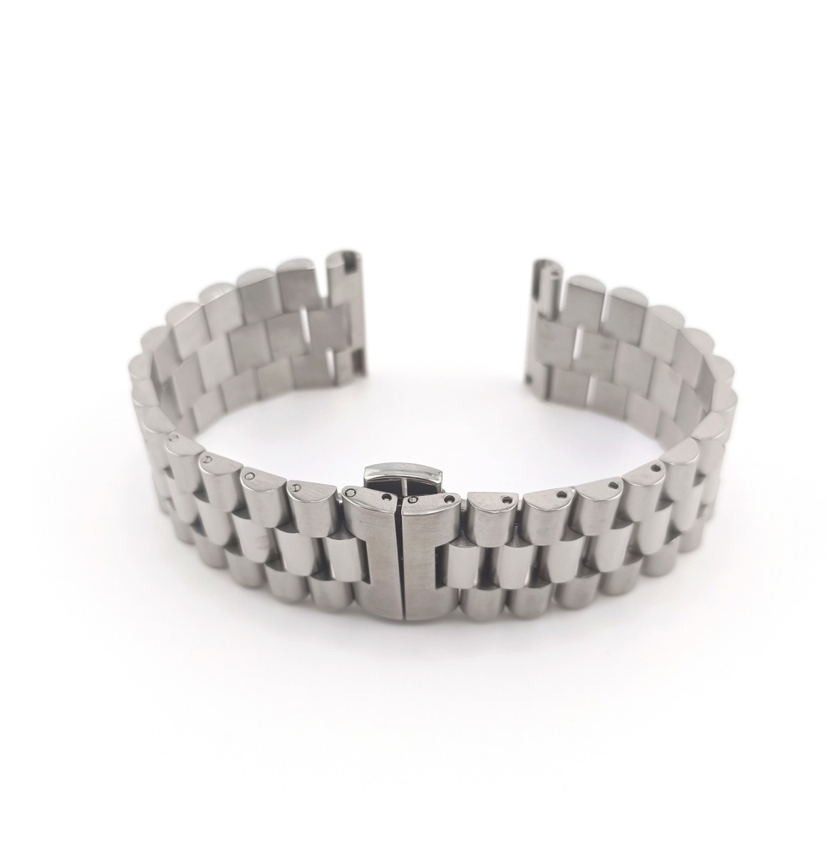 22mm wristwatch all-purpose bracele Flat end mat × center polish 
