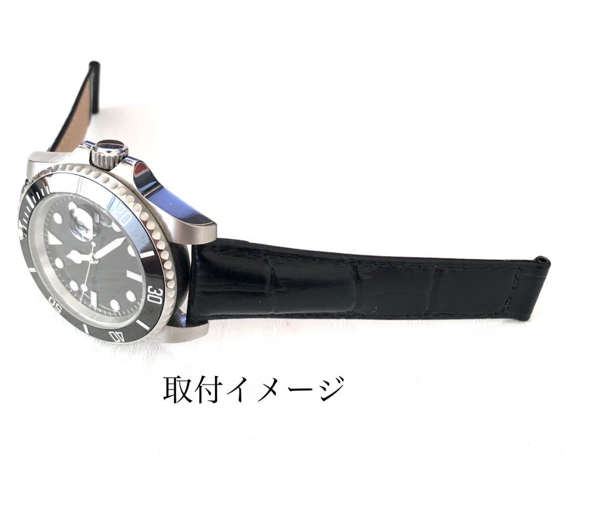 大好き イタリアンカーフレザー メンズ用 腕時計 75/65mm 革ベルト