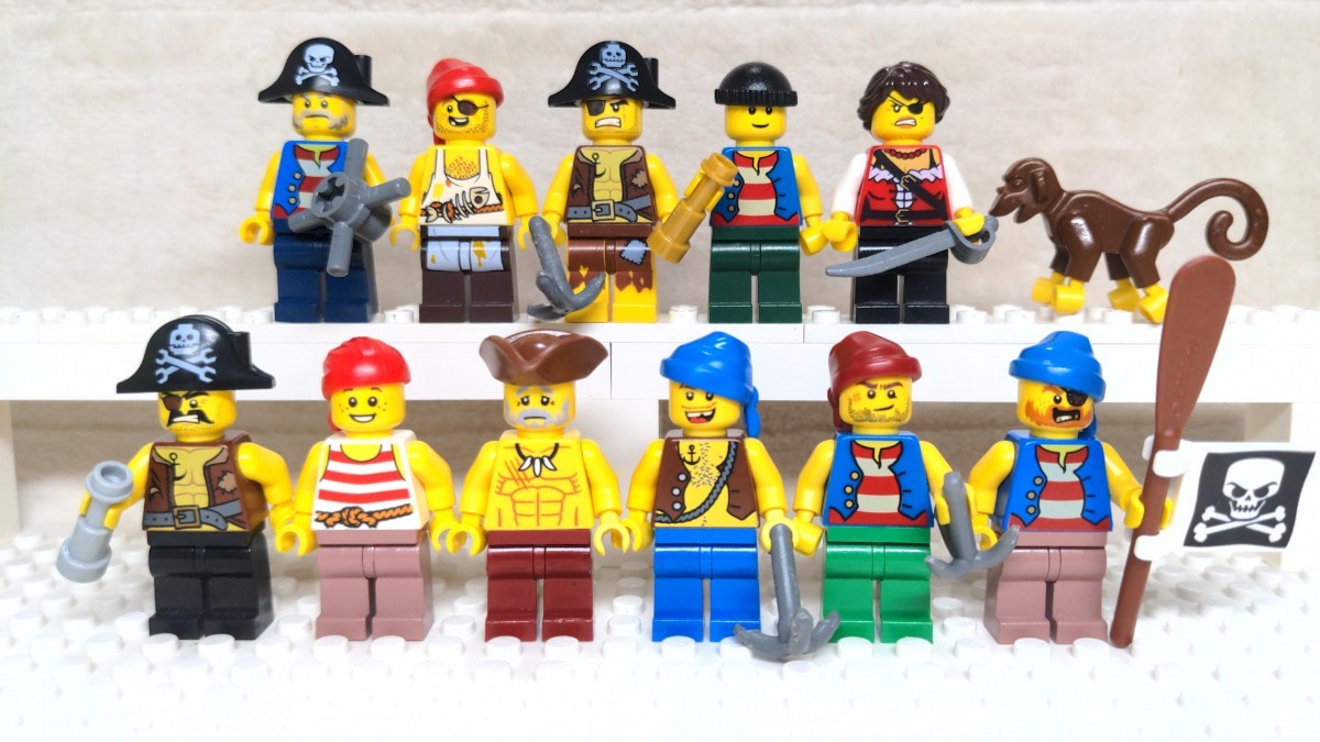 LEGO☆正規品 海賊 ミニフィグ セット Pirates シリーズ 同梱可能 レゴ