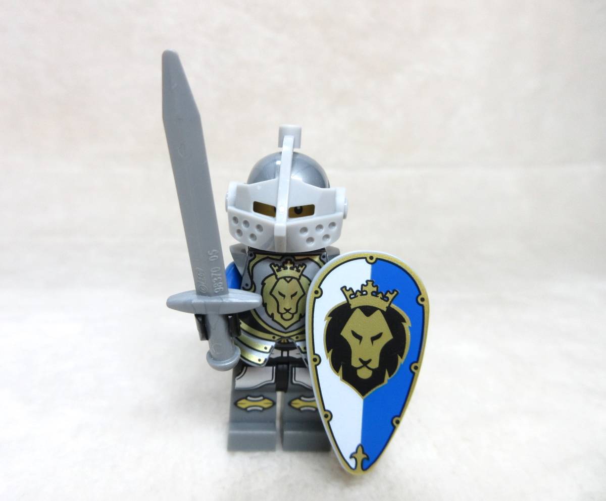 LEGO☆正規品147 ライオン甲冑騎士ミニフィグ同梱可レゴお城シリーズ