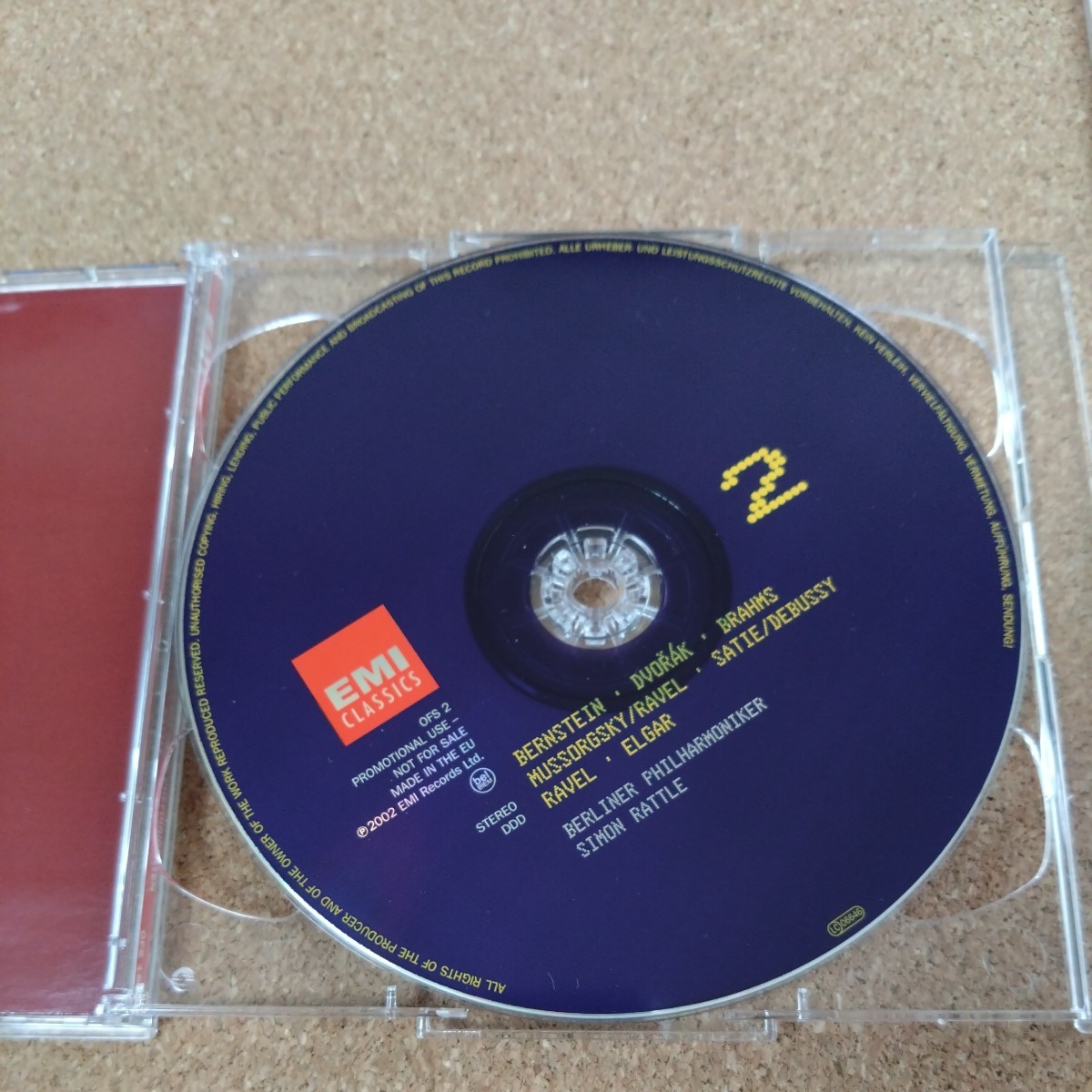 OSTERFESTSPIELE SALZBURG 2003 / FORDERER-CD　PATRON-CD　非売品CD　2枚組CD_画像3