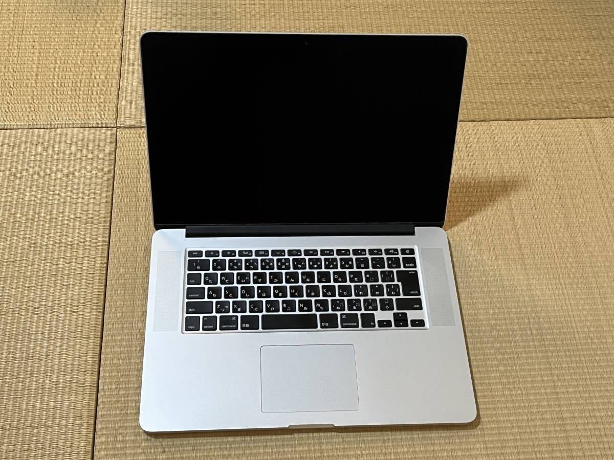 MacBook Pro (Retina, 15-inch, Late 2013) ME294J/A Model No.A1398