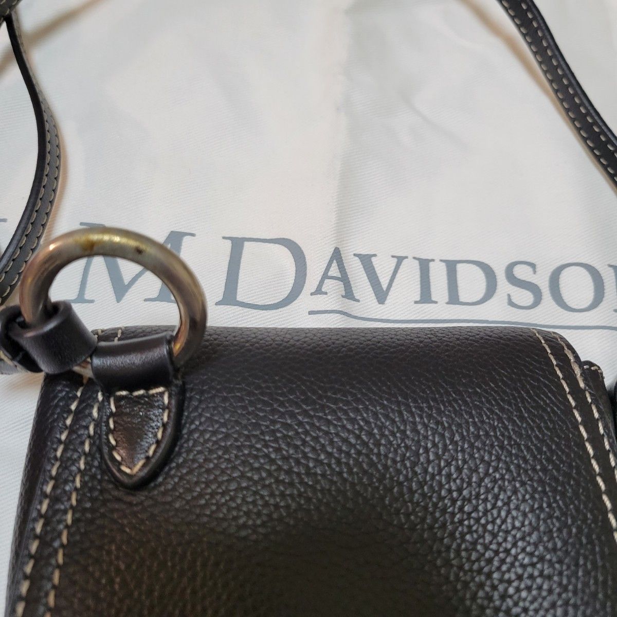 極美品★J&M DAVIDSON. ミニショルダーバッグ