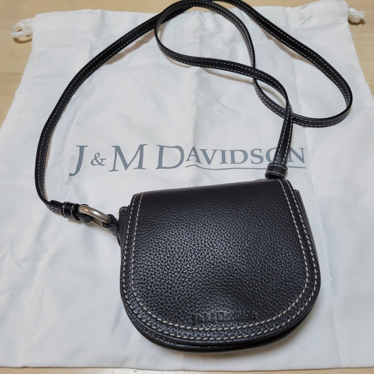 極美品★J&M DAVIDSON. ミニショルダーバッグ