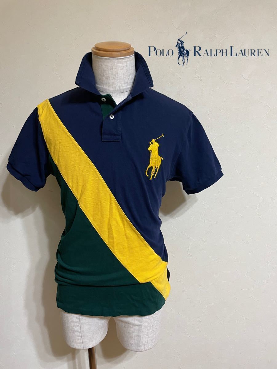 良品】 Polo Ralph Lauren ポロ ラルフローレン ビッグポニー 鹿の子