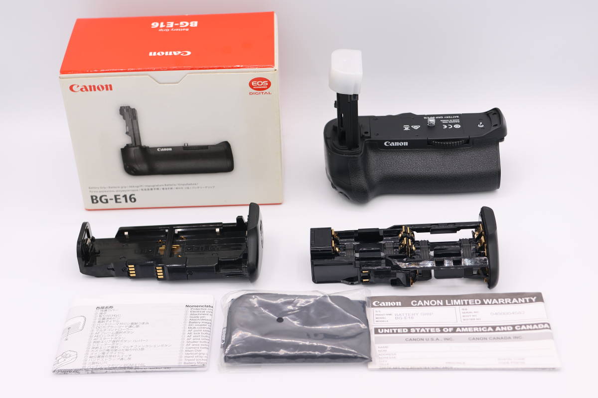 2022新商品 Canon BG-E16 ＃230731 バッテリーグリップ キヤノン